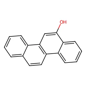 6-Hydroxychrysene structure