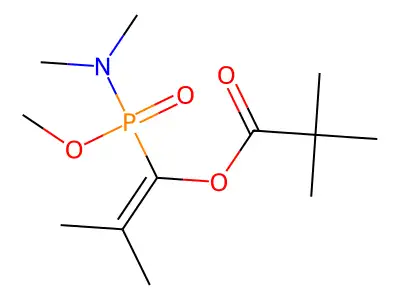 Sodium Methoxy-(4-nitrophenoxy)-oxido-oxo-phosphorane structure