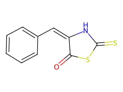 4-Benzylidene-2-sulfanylidene-1,3-thiazolidin-5-one structure