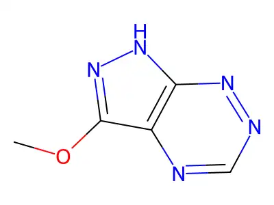 3-Methoxy-1H-pyrazolo[4,3-e][1,2,4]triazine structure