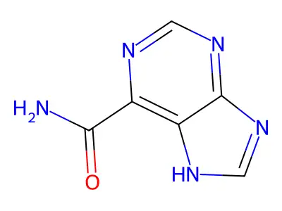 5H-purine-6-carboxamide structure