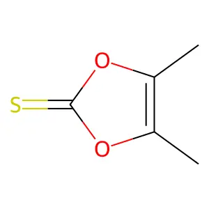 1,3-Dioxole-2-thione, 4,5-dimethyl- structure