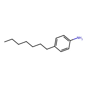 4-Heptylaniline structure