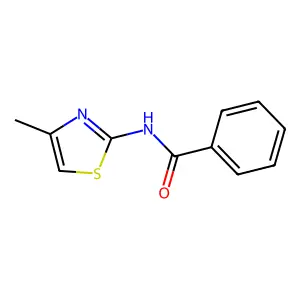 N-(4-methylthiazol-2-yl)benzamide structure