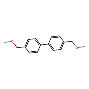 4,4-Bis(methoxymethyl)biphenyl structure