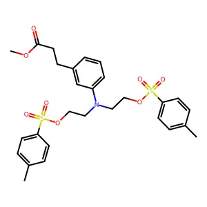 5-[(2-Chloroethyl)(ethyl)amino]pyrimidine-2,4(1h,3h)-dione structure