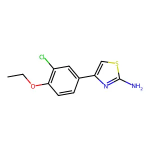 4-(3-Chloro-4-ethoxyphenyl)thiazol-2-amine structure