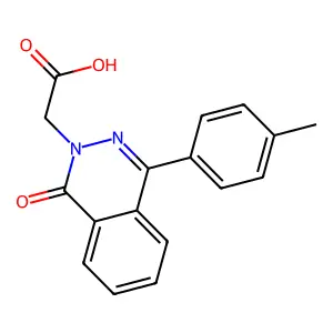 2-[4-(4-Methylphenyl)-1-oxophthalazin-3-ium-2-yl]acetate structure