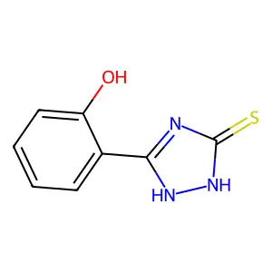 2-(5-sulfanyl-4H-1,2,4-triazol-3-yl)phenol structure