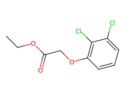 Ethyl 2-(2,3-dichlorophenoxy)acetate structure