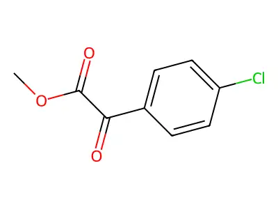 Methyl 2-(4-chlorophenyl)-2-oxoacetate structure