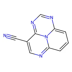 1,3,6,9b-Tetraazaphenalene-4-carbonitrile structure