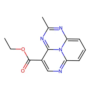 1,3,6,9b-Tetraazaphenalene-4-carboxylic acid, 2-methyl-, ethyl ester structure