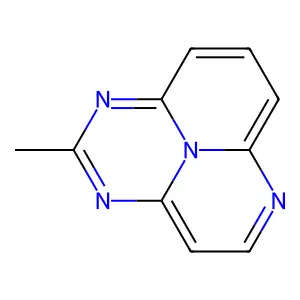 2-Methyl-1,3,6,9b-tetraazaphenalene structure