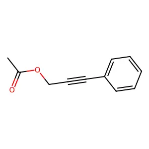 3-Phenylprop-2-ynyl acetate structure