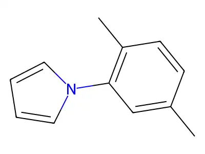 1-(2,5-dimethylphenyl)-1H-pyrrole structure