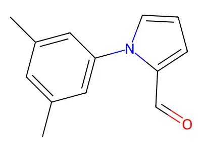 1-(3,5-dimethylphenyl)-1H-pyrrole-2-carbaldehyde structure