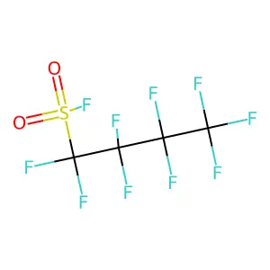 全氟丁磺酰氟 structure