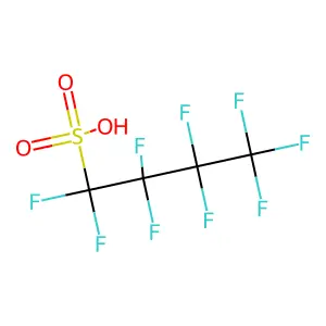 全氟丁磺酸 structure