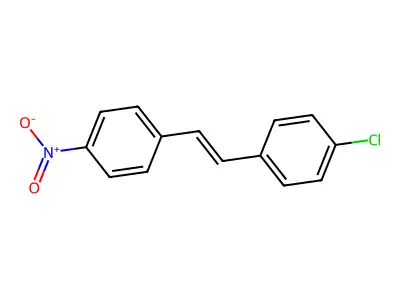 4-[2-(4-Chloro-phenyl)-vinyl]-1-nitro-benzene structure