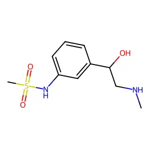 Amidephrine structure