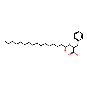 N-Palmitoyl phenylalanine structure