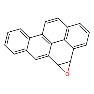 Benzo(a)pyrene 4,5-epoxide structure