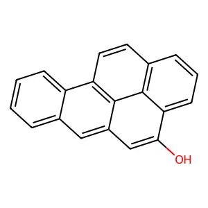 4-Hydroxybenzo[a]pyrene structure