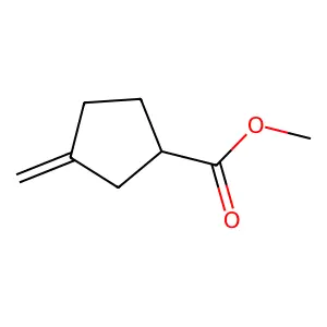 Methyl 3-methylidenecyclopentane-1-carboxylate structure