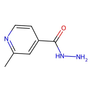 2-Methylisonicotinic acid hydrazide structure