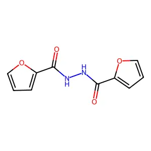 N'-(furan-2-carbonyl)furan-2-carbohydrazide structure