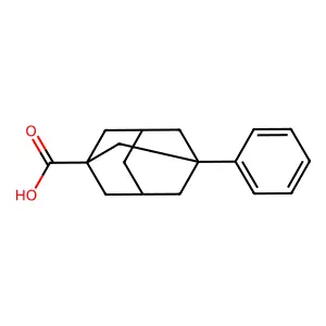 3-Phenyl-1-adamantanecarboxylic acid structure