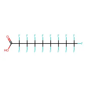 全氟壬酸 structure