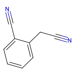 2-Cyanobenzeneacetonitrile structure