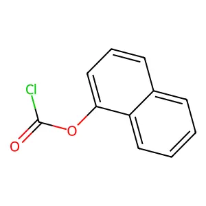 Carbonochloridic acid, 1-naphthalenyl ester structure