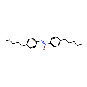 4,4'-Dipentylazoxybenzene structure