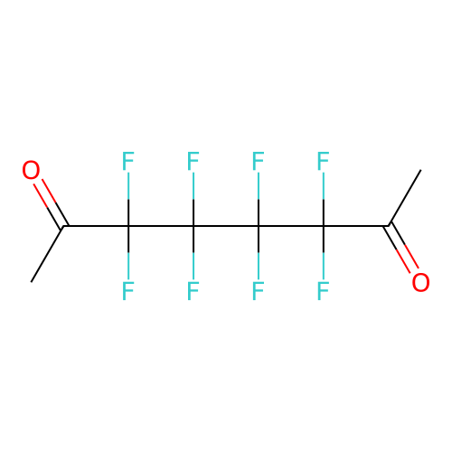 3,3,4,4,5,5,6,6-Octafluorooctane-2,7-dione structure