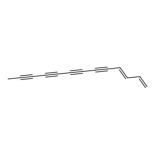 Tridec-1,3-diene-5,7,9,11-tetrayne structure
