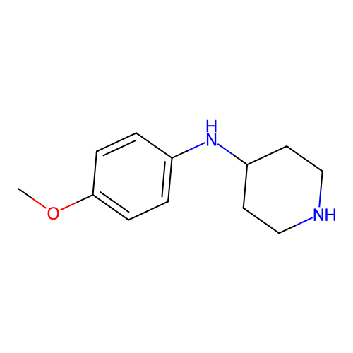 N-(4-methoxyphenyl)piperidin-4-amine structure