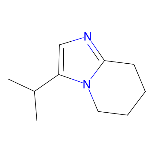 3-Isopropyl-5,6,7,8-tetrahydroimidazo[1,2-a]pyridine structure
