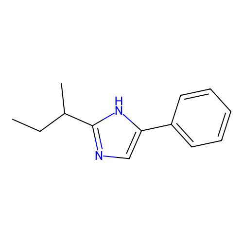 2-butan-2-yl-5-phenyl-1H-imidazole structure