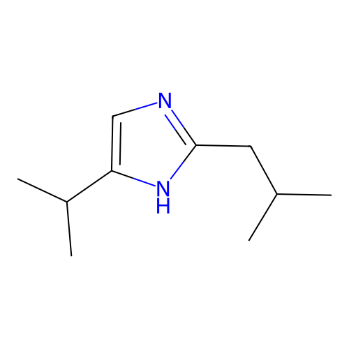 2-(2-methylpropyl)-5-propan-2-yl-1H-imidazole structure