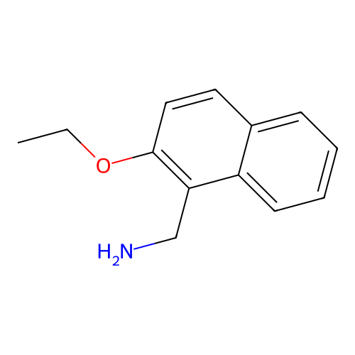 (2-Ethoxynaphthalen-1-yl)methanamine structure