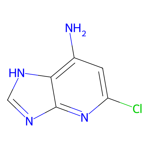 5-chloro-3H-imidazo[4,5-b]pyridin-7-amine structure