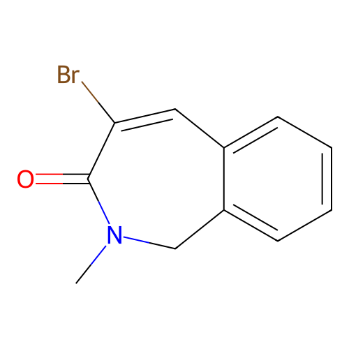 4-bromo-2-methyl-1H-2-benzazepin-3-one structure