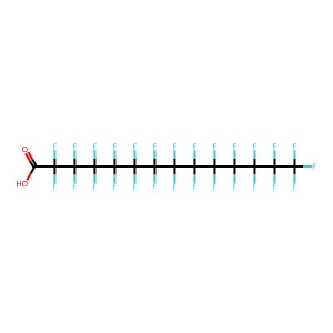 全氟十四酸 structure