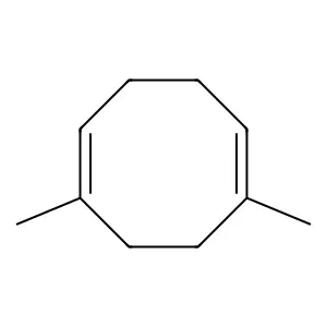 1,6-Dimethyl-1,5-cyclooctadiene structure