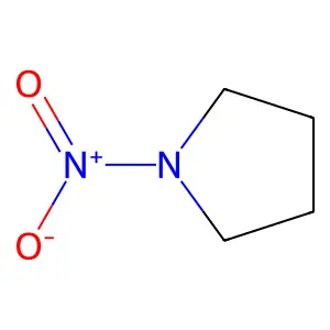 1-Nitropyrrolidine structure