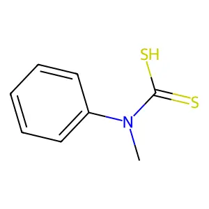 N-Methyl-N-phenylcarbamodithioic acid structure