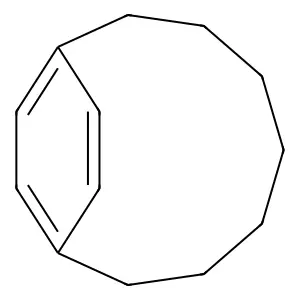 Bicyclo(7.2.2)trideca-9,11,12-triene structure